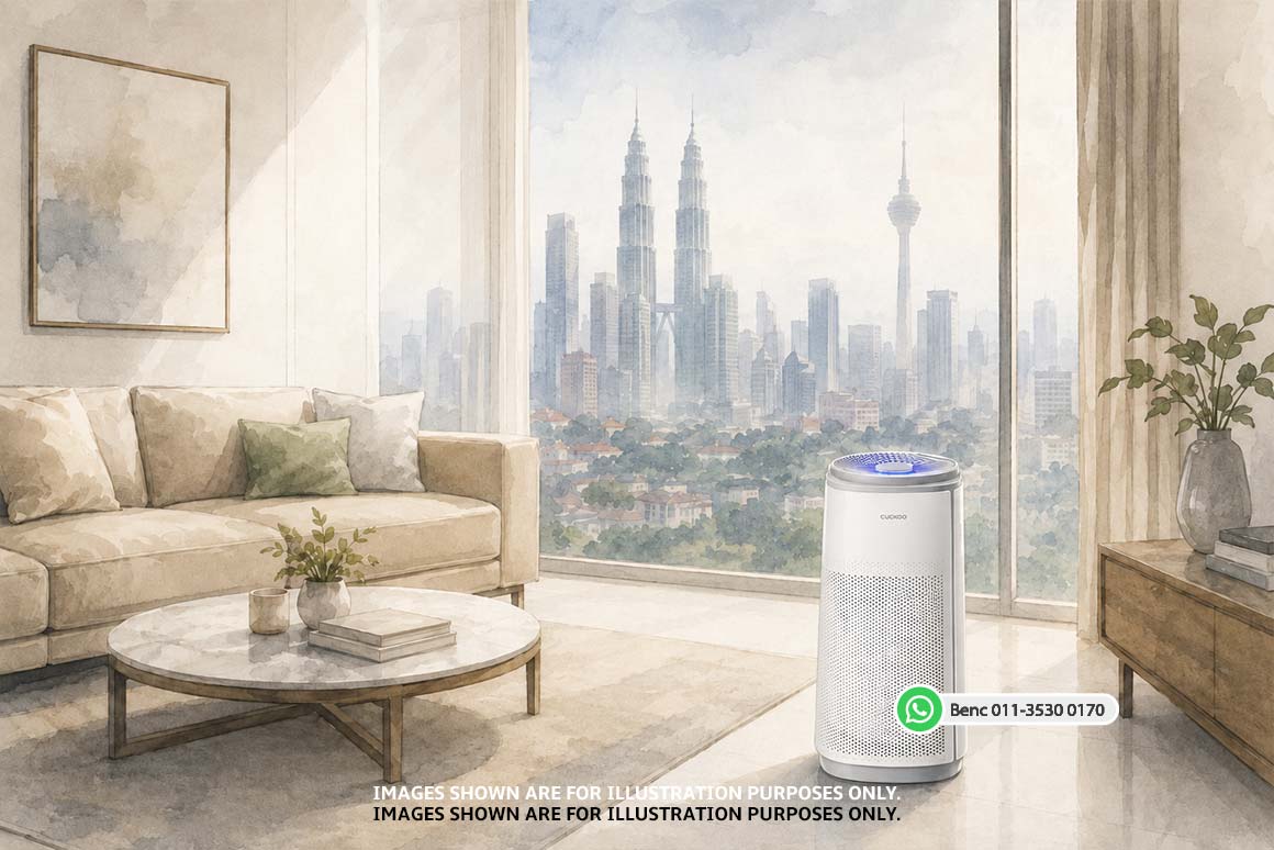 Air purifier supporting indoor air quality during haze in Malaysia