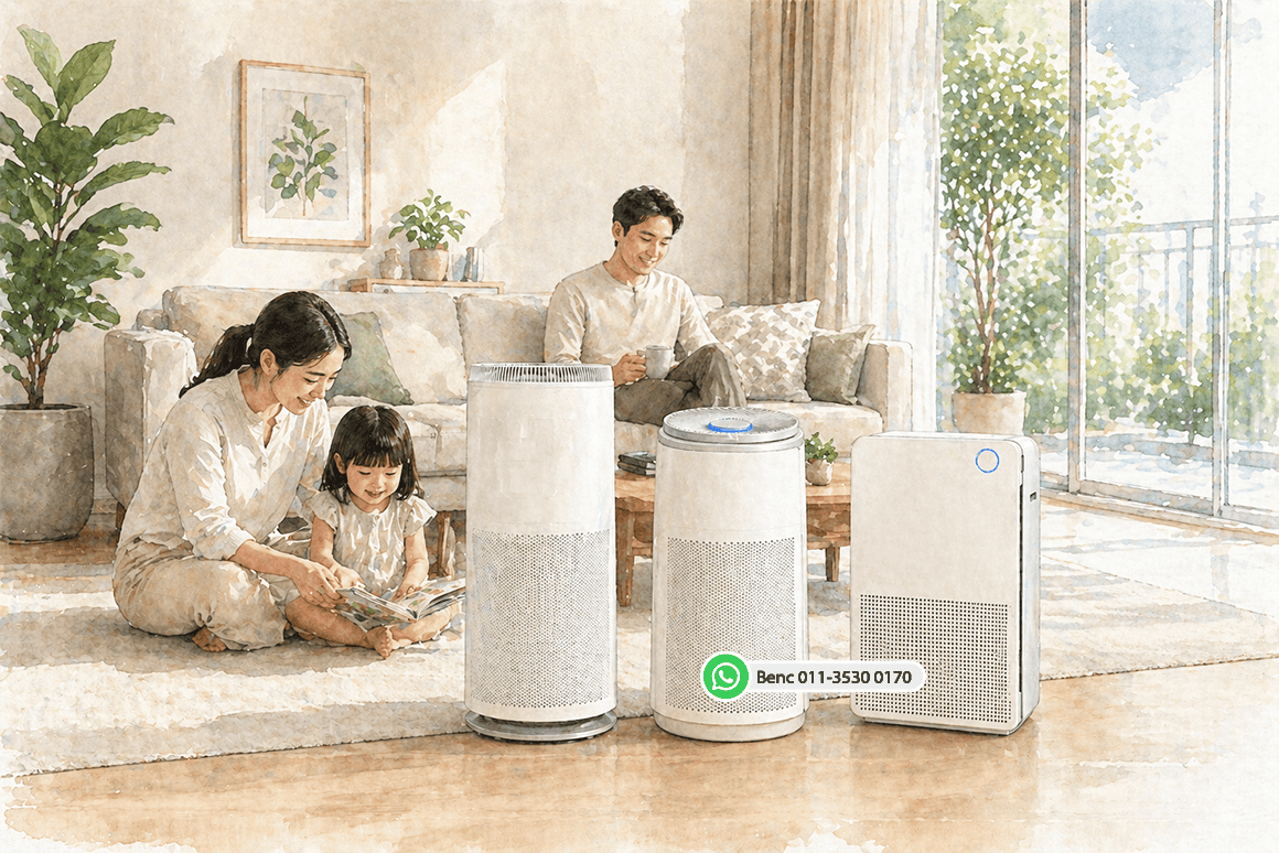 Best air purifier for Malaysian home and condo living room