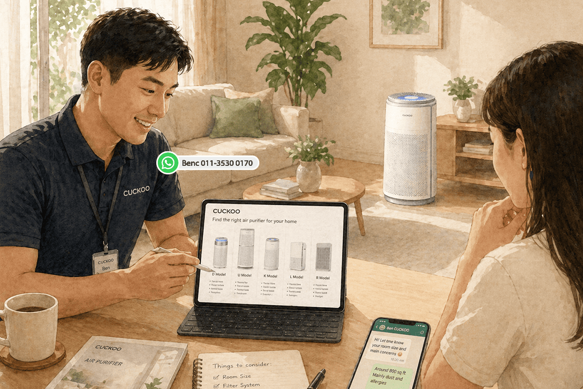 Recommended air purifier consultation for Malaysia home and office users